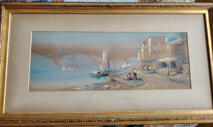 TL Rowbotham watercolour 1864