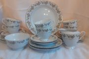 Vintage 21pce China Floral Tea Set.