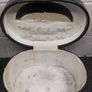 Black faux leather jewelry/makeup box Image 3