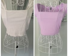 2 crop tops size xs
