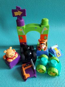 Mega Block Cars by Winnie the Pooh
