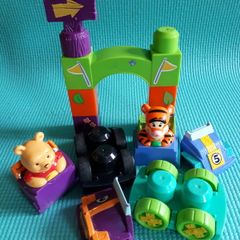 Mega Block Cars by Winnie the Pooh