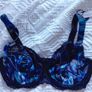 Fantasie Hayley - Underwired Side Support Bra 30F - Black Blue - BNWT RRP 42 Image 4