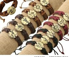 new 12 zodiac signs bracelets