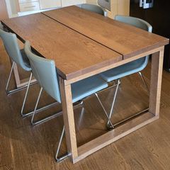 IKEA Morbylanga Oak Dining Table + 4 FREE Matching Chairs