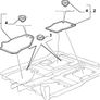 LH Front Floor Mat (Alfa Romeo 166 2.0) Image 2