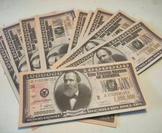 29 X 2008 Rutherford B.Hayes One Million Dollar Notes
