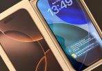 iphone16 Pro, 128GB, Desert Titanium, 97% battery, Unlocked