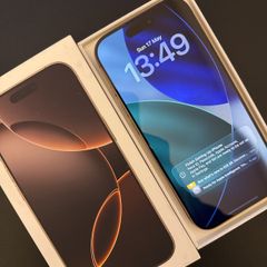 iphone16 Pro, 128GB, Desert Titanium, 97% battery, Unlocked