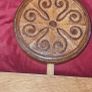 Heavy Celtic Oak Sculptures Bog Oak Style Relief Carvings Image 5