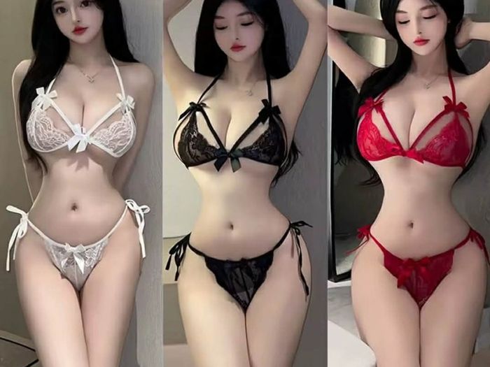 Sexy lace lingerie set  red,black,white