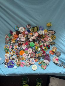 Huge Badge Collection from the 80's + 90's