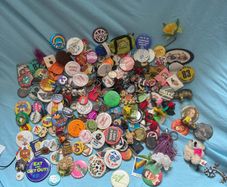 Huge Badge Collection from the 80's + 90's