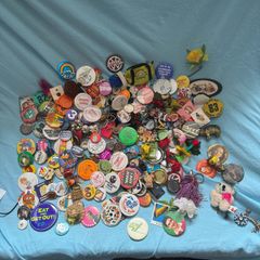 Huge Badge Collection from the 80's + 90's