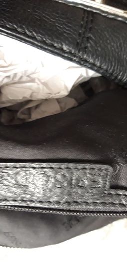 Episode High Quality Black Leather Bag