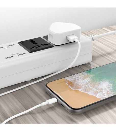 Wall Plug Adaptor USB Charger iPhone Samsung HTC Sony charging plug