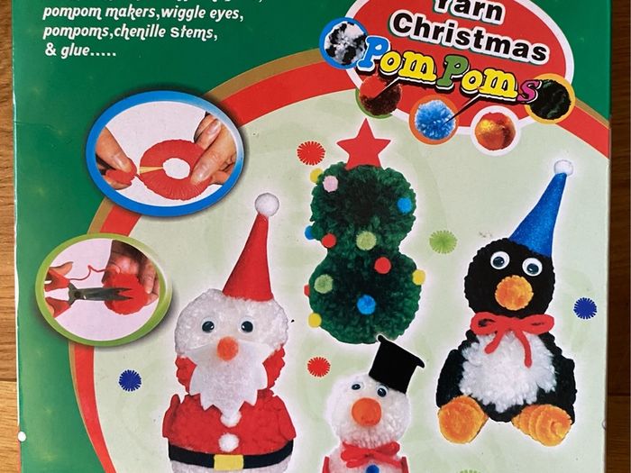 Christmas Pom Pom set
