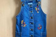 Blue Denim Pinafore Dress - see 4 pics