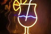 Cocktails Neon Sign for Wall Decor Goblet LED (15.7 inch x 10 inch)
