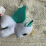 2020 McDonalds Ty Beanie Boos Ali White Unicorn Soft Plush Toy Mini about 3" Used Dirty Please look at the pictures Image 4