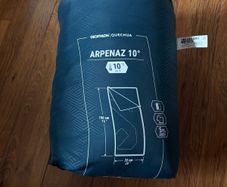 Decathlon camping sleeping bag 10 degree fully new never used