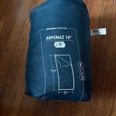 Decathlon camping sleeping bag 10 degree fully new never used