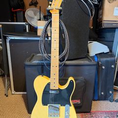 Fender Baja Telecaster Blonde MIM Maple Neck Great Condition