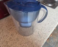 BRITA Marella XL Water Filter Jug Blue (3.5L) incl. 2x MAXTRA PRO Pure Performance cartridge - large-volume jug with digital LTI