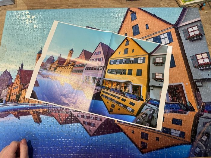 Rothenburg 1000 pieces jigsaw puzzle