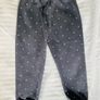 Grey sweat pants with hearts Image 2
