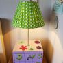 Child's lamp with drawers, hand crafted in Italy. Image 2