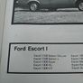Escort 1 car repair manual Image 3