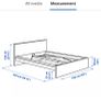 IKEA MALM Double Bed Frame and Mattress EUR 30 Image 5