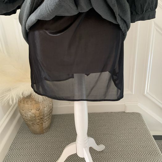 Zara charcoal grey tunic/ dress. Size S