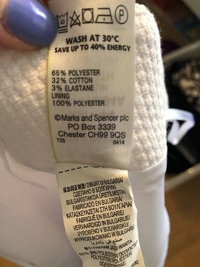 White skirt - M&S Collection