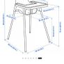 highchair with tray ikea antilop Image 2