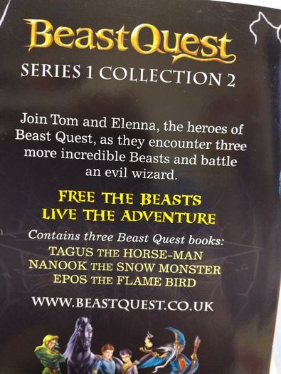 Beast Quest  By Adam Blade 3 Books In 1