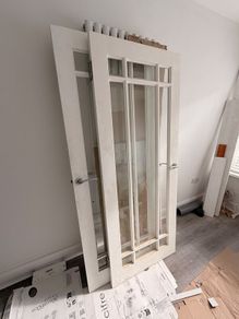 Pair of Internal glazed Doors