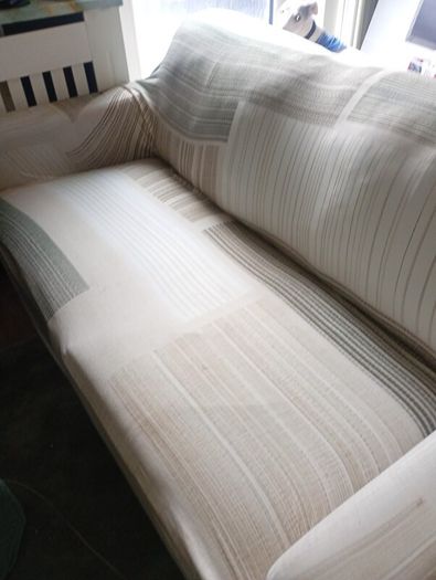 sofa 2 seate plus cover