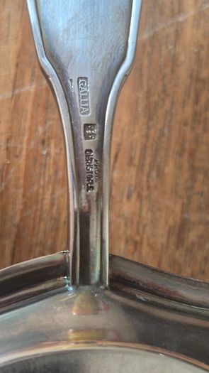 Christofle Gallia Silver plated Candlestick / Chamber stick