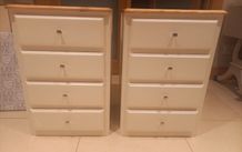 matching large 4 drawer lockers