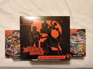 Pokemon ETB and Two Booster Bundles