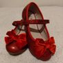 Red Patent Sparkly Glitter Mary Jane Shoes Image 3
