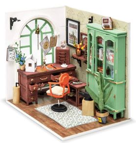 Dollhouse Miniature DIY Kit Mini Doll's House Girl's Gift Birthday Studio Model