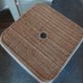 XL Seagrass storage basket lined Image 3