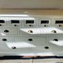 Dining Room Bureau / Dresser in cream white.. Superb! Image 2