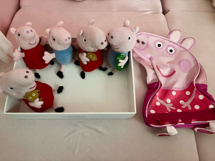 Peppa Pig TY plush toys bundle