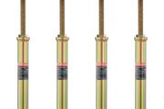4PCS Adjustable Floor Jack Post House Floor Leveling Lift 29.5 cm-40.6 cm Height