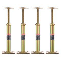 4PCS Adjustable Floor Jack Post House Floor Leveling Lift 29.5 cm-40.6 cm Height