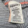 Vintage Superdry Orange Label Mens Stripe Long Sleeve T-shirt Size XXL Image 5